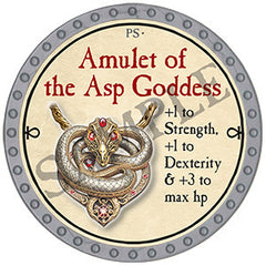 Amulet of the Asp Goddess - 2024 (Platinum) - C184