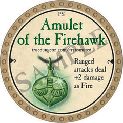Amulet of the Firehawk - 2022 (Gold) - C37