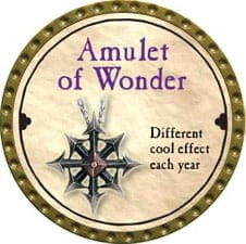Amulet of Wonder - 2008 (Gold) - C159