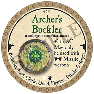 Archer's Buckler - 2025 (Gold) - C165