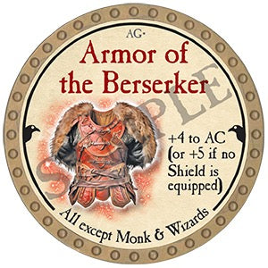 Armor of the Berserker - 2025 (Gold) - C144