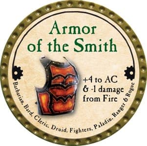 Armor of the Smith - 2013 (Gold) - C37