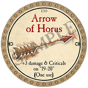 Arrow of Horus - 2024 (Gold) - C185