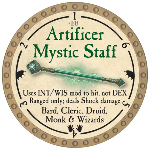 Artificer Mystic Staff - 2026 (Gold) - UC