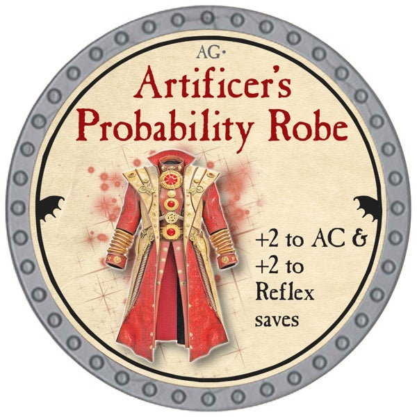 Artificer's Probability Robe - 2026 (Platinum) - R – Trent Tokens