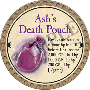 Ash's Death Pouch - 2018 (Gold) - C26