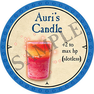 Auri's Candle - 2021 (Light Blue) - C69