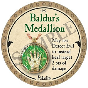 Baldur's Medallion - 2025 (Gold) - C37