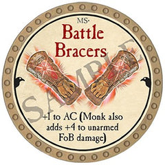Battle Bracers - 2025 (Gold) - C144