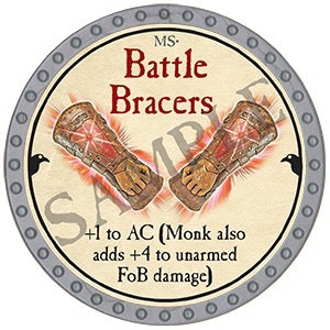 Battle Bracers - 2025 (Platinum) - C165