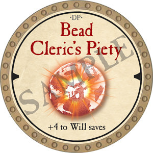 Bead Cleric's Piety - 2019 (Gold) - C37
