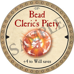 Bead Cleric's Piety - 2019 (Gold) - C170