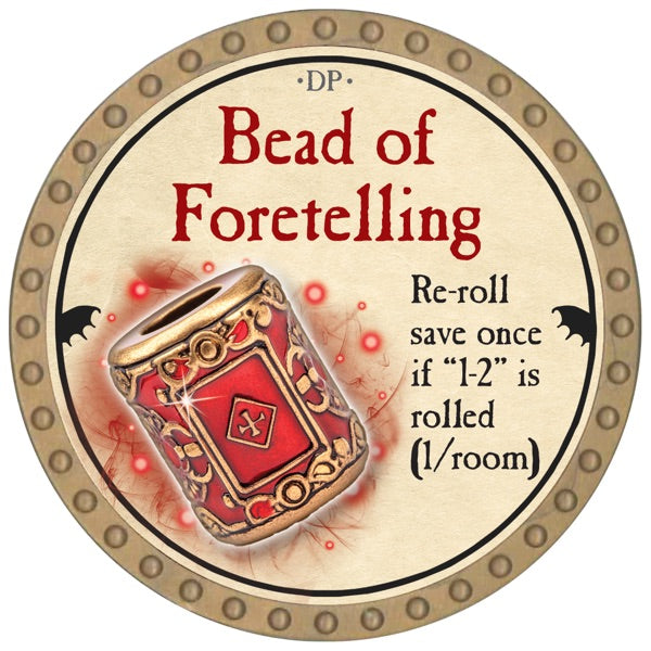 Bead of Foretelling - 2026 (Gold) - C209