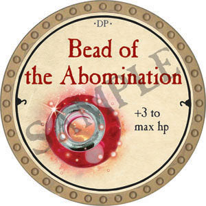 Bead of the Abomination - 2022 (Gold) - C184