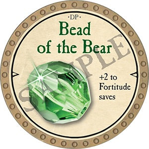 Bead of the Bear - 2021 (Gold) - C37