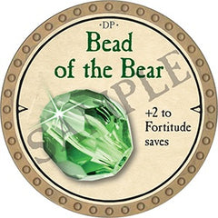 Bead of the Bear - 2021 (Gold) - C37