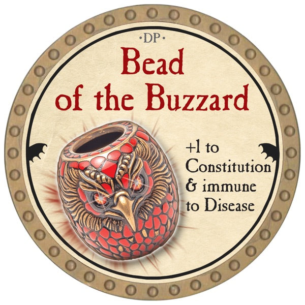 Bead of the Buzzard - 2026 (Gold) - C173