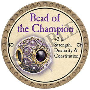Bead of the Champion - 2024 (Gold) - C194