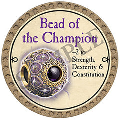 Bead of the Champion - 2024 (Gold) - C203