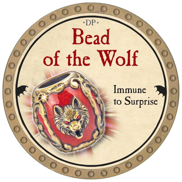 Bead of the Wolf - 2026 (Gold) - C173