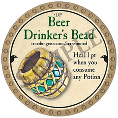 Beer Drinker's Bead - 2025 (Gold) - C165