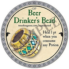 Beer Drinker's Bead - 2025 (Platinum) - C144
