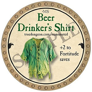 Beer Drinker's Shirt - 2025 (Gold)