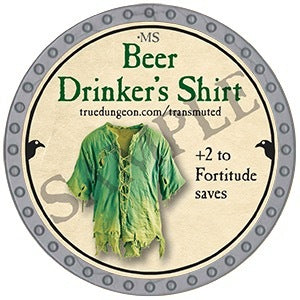Beer Drinker's Shirt - 2025 (Platinum)