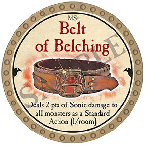 Belt of Belching - 2025 (Gold) - C144