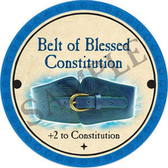 Belt of Blessed Constitution - 2017 (Light Blue) - C135