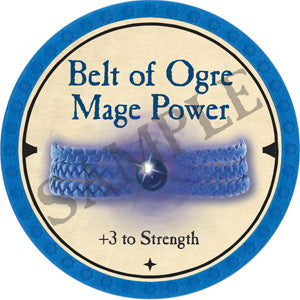 Belt of Ogre Mage Power - 2019 (Light Blue) - C132