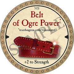 Belt of Ogre Power - 2019 (Gold) - C119