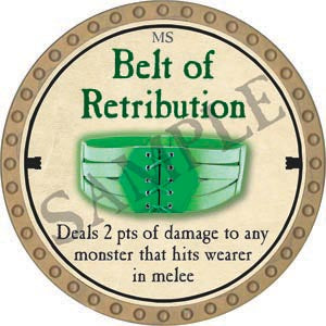 Belt of Retribution - 2020 (Gold) - C37