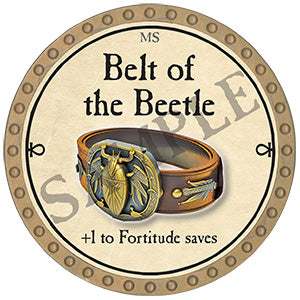 Belt of the Beetle - 2024 (Gold) - C144
