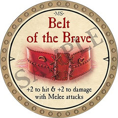 Belt of the Brave - 2021 (Gold) - C203
