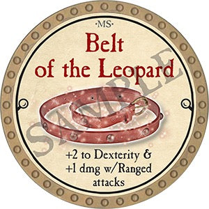 Belt of the Leopard - 2023 (Gold) - C5