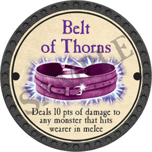 Belt of Thorns - 2017 (Onyx) - C139