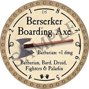 Berserker Boarding Axe - 2023 (Gold) - C134