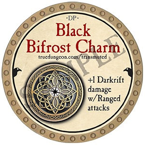 Black Bifrost Charm - 2025 (Gold) - C82