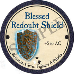 Blessed Redoubt Shield - 2017 (Blue) - C007