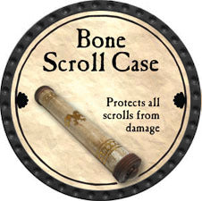 Bone Scroll Case - 2011 (Onyx) - C189