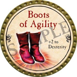 Boots of Agility - 2016 (Gold) - C214