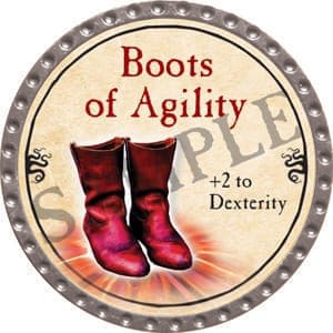 Boots of Agility - 2016 (Platinum) - C66