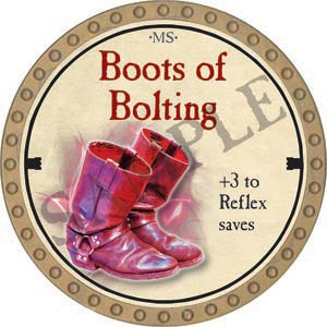 Boots of Bolting - 2020 (Gold) - C166
