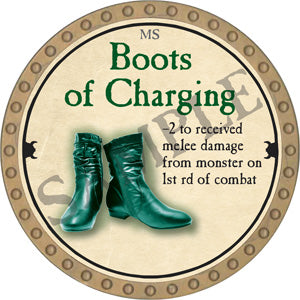 Boots of Charging - 2018 (Gold) - C166