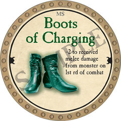 Boots of Charging - 2018 (Gold) - C166