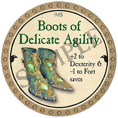 Boots of Delicate Agility - 2025 (Gold) - C140