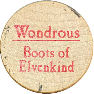 Boots of Elvenkind - 2005a (Wooden) - C37