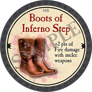 Boots of Inferno Step - 2018 (Onyx) - C166