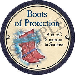 Boots of Protection - 2023 (Blue) - C84